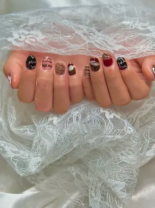 ネイル マルサンカクシカク所属・○△□ 守口市のネイルデザイン