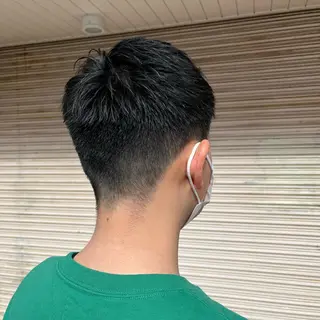 ショート メンズ ウスイマイコ カット/ケアカラーのヘアスタイル