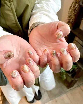 ネイル 甲府市徳行 🧸prunelleのネイルデザイン