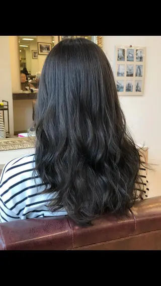 セミロング カラー 縮毛矯正・髪質改善 人気No1🩶北島のヘアスタイル