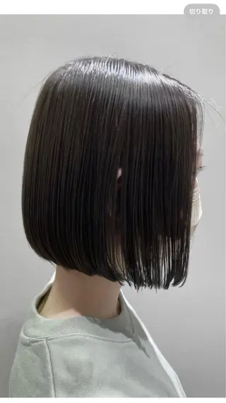 ミディアム カラー GOTODAY シェアサロン梅田NU茶屋町店所属・髪質改善/艶カラー 縮毛矯正/みほのヘアスタイル