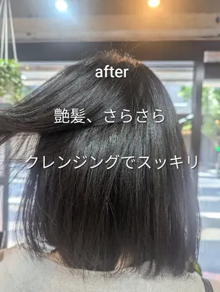 スパニスト 中川のヘアスタイル