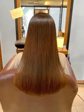ロング 🌙FLYCKA ☀️縮毛矯正のヘアスタイル