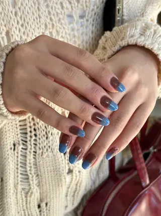 ネイル hinako /個性派ニュアンスのネイルデザイン