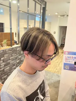 カラー メンズ mai /attraのヘアスタイル