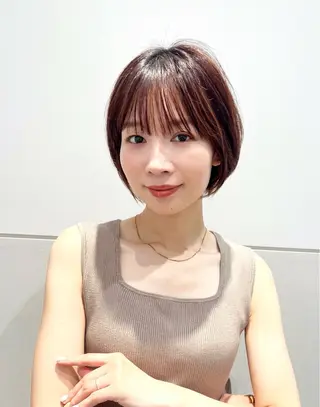 ショート 縮毛矯正 /横山陸人のヘアスタイル