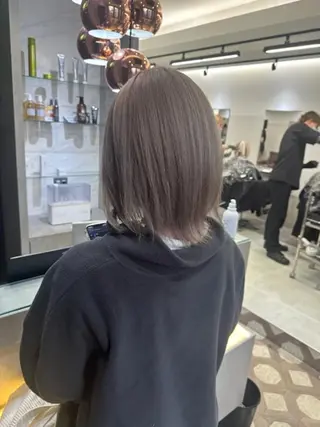 セミロング カラー JILL by GiseL/天神のヘアスタイル