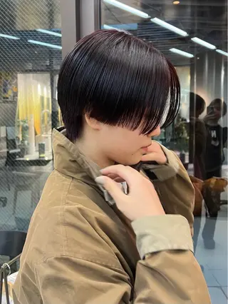 ショート mee.所属・カットモデル募集中 / ベージュ/あづきのヘアスタイル