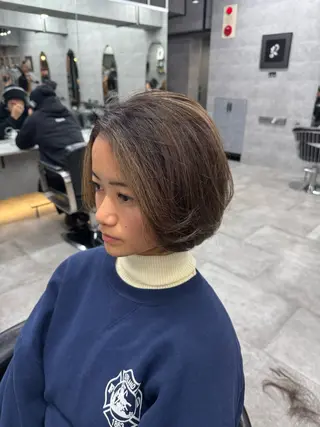 ショート NOOS omotesando所属・お悩み改善あなたの" You"💚❤️💛のヘアスタイル