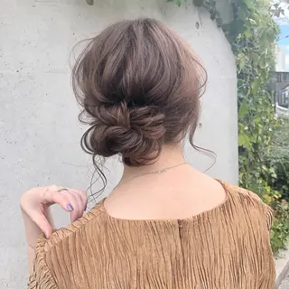 セミロング 榎園 由美のヘアスタイル