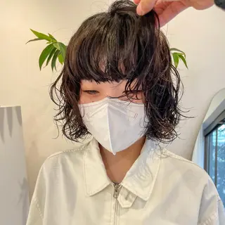 ミディアム パーマ 可愛いパーマスタイル といえばISSEYのヘアスタイル