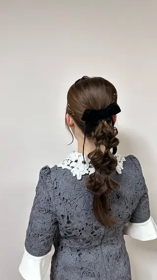 ヘアアレンジ nu所属・nu ✧︎*。のヘアスタイル