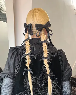 ヘアアレンジ デザインカラー 原宿/キシタのヘアスタイル