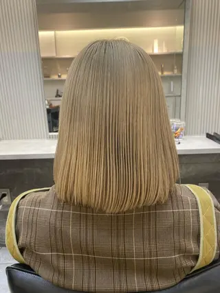 ミディアム 木原良 (キハラ リョウ)のヘアスタイル