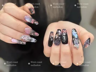 ネイル west coast スカルプ専門店のネイルデザイン