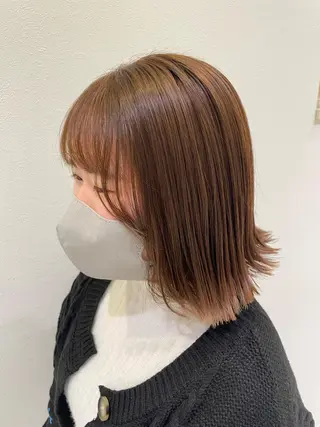 ショート カラー SARA古賀店 かすみ🐬🩵のヘアスタイル