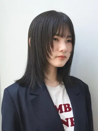 ミディアム マンツーマン/ shihoのヘアスタイル