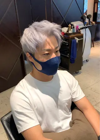 カラー メンズ メンズ専門　井藤 雅也のヘアスタイル