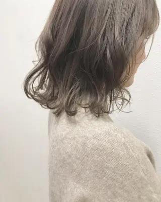ミディアム カラー 店長 ✂️ムラカミ キラリのヘアスタイル