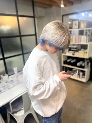 ショート カラー メンズ SAKURA    gifu所属・✂️メンズ特化✂️ 大城聖瑠のヘアスタイル