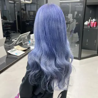 ロング カラー ミルボンAujua認定サロン Ria OSAKA 梅田所属・メンズ、エクステ特化 Ryuのヘアスタイル