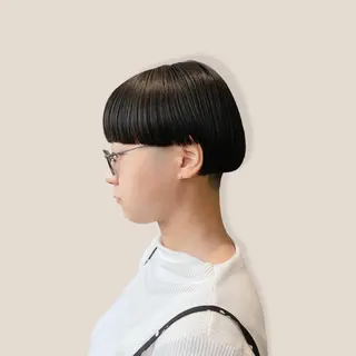 ショート パーマ コクブ アキヨのヘアスタイル