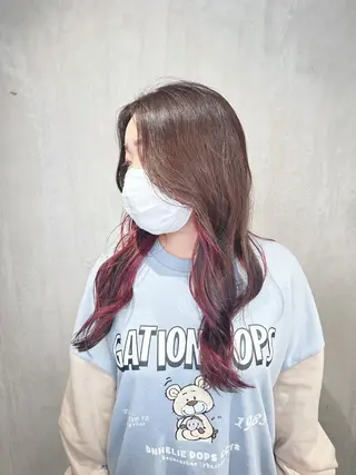 ロング カラー 【デザインカラー】 【ボブ】登戸澤田淳平のヘアスタイル