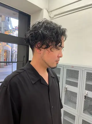 パーマ メンズ piilo所属・末吉 眞義のヘアスタイル