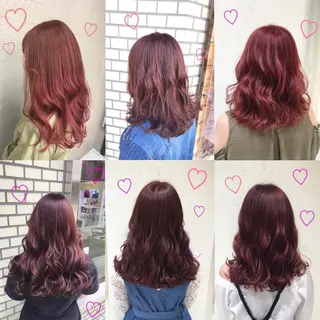 セミロング カラー 韓国ヘア得意❤︎森澤 悠佳のヘアスタイル