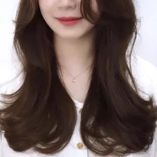 ロング 韓国くびれレイヤー 🇰🇷はづきのヘアスタイル