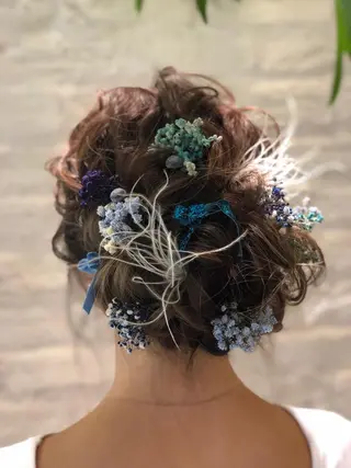 ミディアム ヘアアレンジ 吉祥寺 似合 わせcut/kanaのヘアスタイル