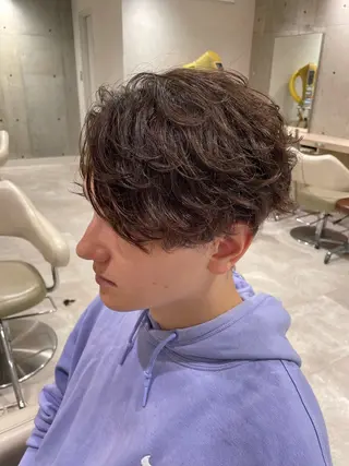 パーマ メンズ 🔥パーマ特化美容師 宮本純登🔥のヘアスタイル