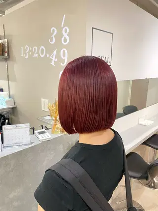 ショート カラー REAL所属・ブリーチハイトーン 木谷 陽己のヘアスタイル