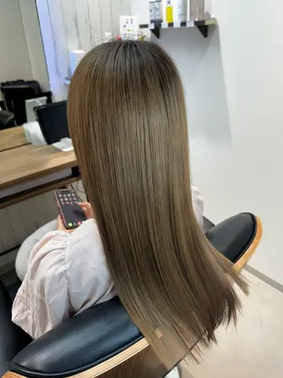 ロング The Apartment of Solon 船橋 2nd所属・高橋潤⚜️縮毛矯正 /NEO髪質改善のヘアスタイル