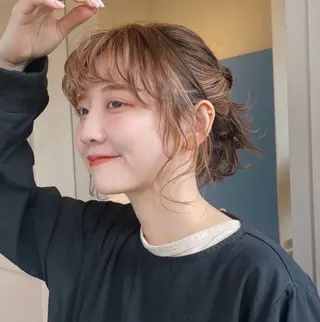 ヘアアレンジ tete nico所属・似合わせ/ヘアカラー nanami🌸のヘアスタイル