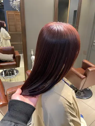 セミロング 六本木縮毛矯正/髪質 改善/LOANA鈴木のヘアスタイル