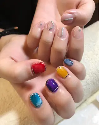 ネイル パラジェル lira nailのネイルデザイン