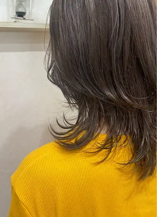 ミディアム カラー N°+aero 😊れいか😊のヘアスタイル