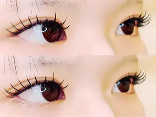 マツエク・マツパ オーロラ所属・AURORA RINAのマツエク・マツパデザイン