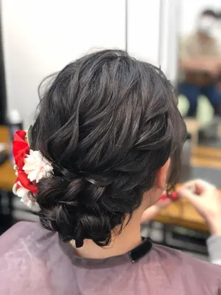 ヘアアレンジ vi viのヘアスタイル