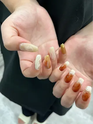 ネイル MUKUTOU nail 　YUKIのネイルデザイン