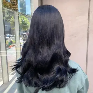 ロング カラー 🇰🇷韓国っぽ 透明感🇰🇷胡海のヘアスタイル