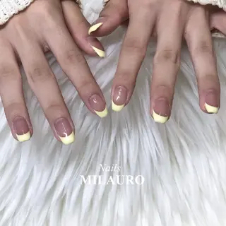 ネイル Nails MILAURO所属・MIYUKI /大人シンプルネイルのネイルデザイン