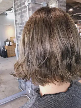 ショート カラー パーマ 代表 中島貴志のヘアスタイル