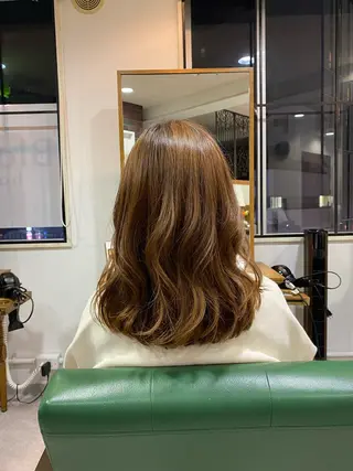 ミディアム 🌟ROUGE 🧸おびつななみのヘアスタイル