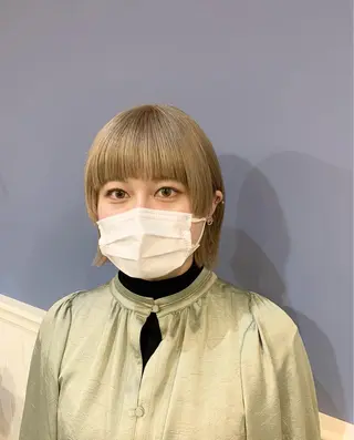 ミディアム ショートスタイル /tomo.のヘアスタイル