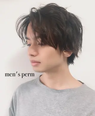 パーマ メンズ 韓・中華美女ヘア 🇰🇷×🇨🇳のヘアスタイル