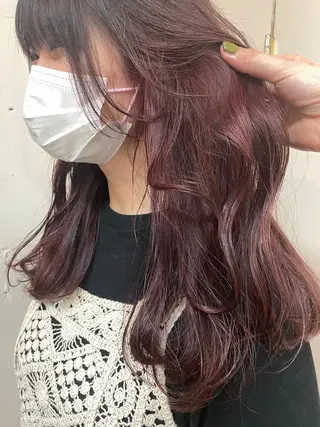 ロング レイヤーカット/ 透明感カラーmikuのヘアスタイル