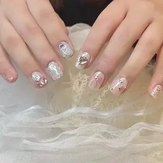 ネイル 新井 ひなののネイルデザイン