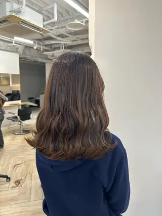 ロング カットモデル募集/ 万代/関谷　朋実のヘアスタイル